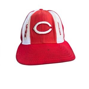 Cincinnati Reds Snapback Baseball MLB Made USA Hat Cap Sports‎ Vintage As Is